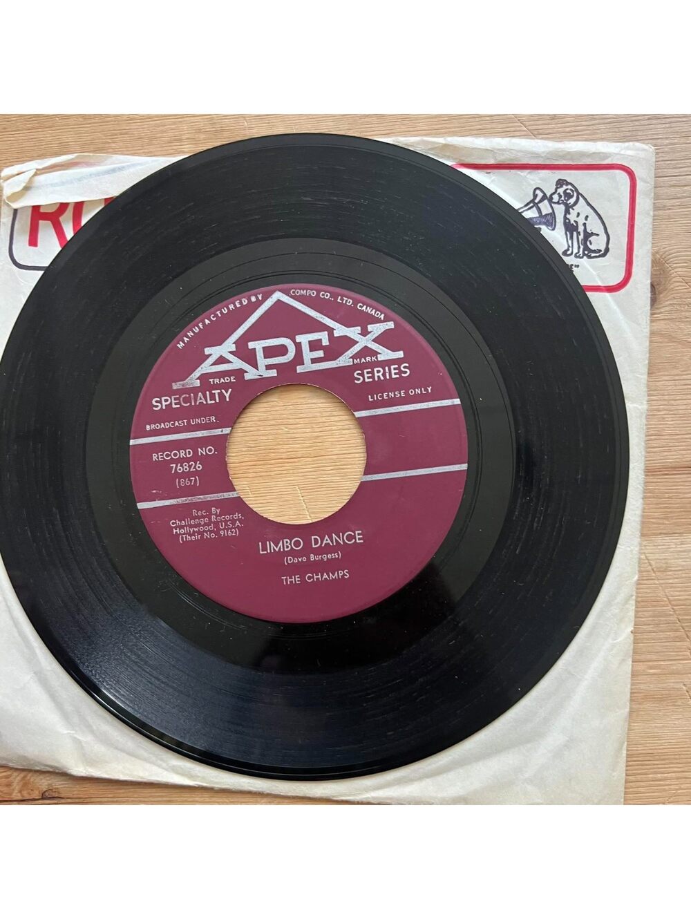 The Champs - Limbo Dance/Latin Limbo 45rpm VG+ R19